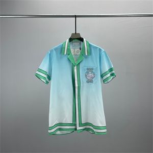 قمصان مصممة للرجال صيف شورت الأكمام غير الرسمية القمصان غير الرسمية
