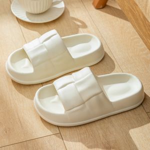 Slippers Slippers 2F226 Bathroom Couple Furnishing Female Summer Home Hometown Non -Slip Thick Bottom Indoor Bath Sandals 230419 town
