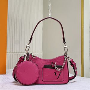 Marelle Designer Handbag Epi Leather Womens Fashion Bag axelväska blixtlås Lady M20998 Crossbody PAGS PACESS Hobo Luxury Handle Bag