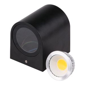 Lampada da parete GU10 a LED in alluminio per esterni, luci moderne per la casa, scale, camera da letto, comodino, bagno, illuminazione, lampadine sostituibili