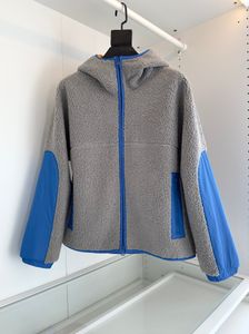 Winter Highend Mens Jackets 고품질 양털 소재 편안한 따뜻한 패션 코트 럭셔리 브랜드 탑 디자이너 재킷