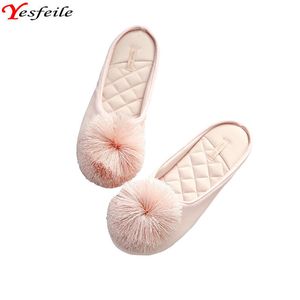 Home Indoor Slippers At RedPinkGray Style Adult Women Soft Slipper Lovers Winter House Gilr Shoes 2 31
