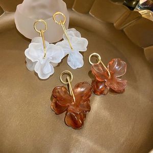 Dangle Earrings Irregular Petals European American Style Personality Fashion Stud Ms Girl Travel Wedding Accessories