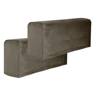 Krzesło Covery 2 szt. Tkanina podłokietnik Kanapa Ochroci Ochrocze rozciągające rękawy podwójny rozmiar Rektliner Anti -Slipcovers Sofa Elastic