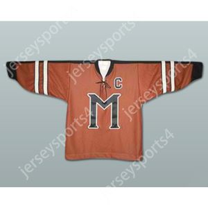 Özel Russell Crowe John Biebe Mystery Alaska Hokey Jersey Yeni En İyi Dikişli S-M-L-XL-XXL-3XL-4XL-5XL-6XL