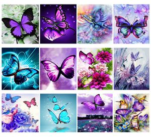5d DIY Butterfly Diamond Målning Husdekoration Mosaic Gift3879557