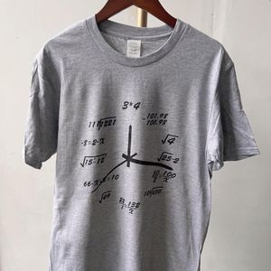 Damskie koszule pudo matematyka kreatywna zegar kokos vintage super super fioletowy koszulka Kobiet Grunge retro tee 90s moda bielę