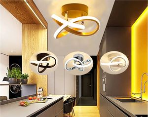 Ceiling Lights LED Strip Aisle Ceiling Lights Modern Minimalist Living Room Lamps For Balcony Entrance Staircase Home Decor Fixtures Led Luster Q231120