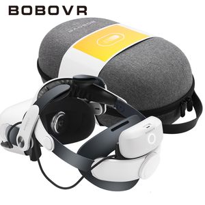 VR Glasses BOBOVR M2 Pro Battery Pack Strap Power Bank For Oculus Quest 2 with Honeycomb Head Cushion C2 Carrying Case VR Accessories 230419