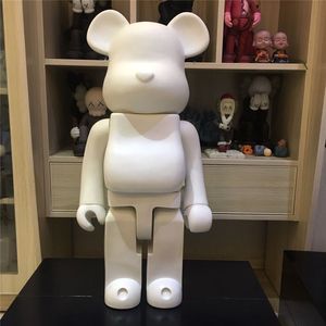 Popular Games 1000% 70CM Bearbrick Evade glue Black bear white bear and red bear figures Toy For Collectors Bearbrick Art Work model decorations