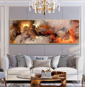 Canvas Painting Wall Posters and Prints Unrealistic Clouds Wall Art Pictures For Living Room Decoration Dining Restaurant el Ho1839985