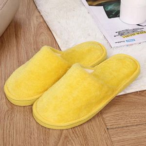 Hausschuhe Frauen Hause Innen Schlafzimmer Leichte Paar Slipper Solide Weiche Flip-Flops 2023 Herbst Winter Warme Pelzigen Plüsch Schuhe