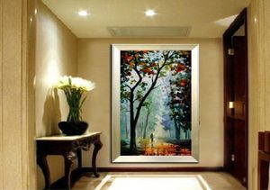 100 Pure Hand Painted Modern Living Room Study Walkway Home Decoration Art Oil Painting Thick Oil Color Canvas Knife Painting JL01476546