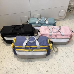 Utomhusväskor Kvinnor reser väska stor kapacitet god kvalitet axel mode damer bagage multifunktion crossbody kvinnlig pack