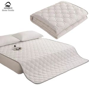 Mattress Pad Wygodne łóżko cienki materac oddychał, nie poślizgną się tatami mata Mat Mattress Student Dormitory Dormitor Sypiria Twin Full Queen King 23112