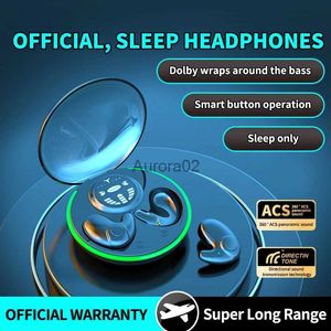 Mobiltelefonörlurar osynliga små minis sömnörhängen trådlös Bluetooth 5.3 hörlurar TWS -hörlurar dolda vattentäta sportens headset YQ231120