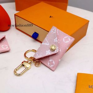 Keychain Designer Charm Letter Bag Women Key Ring Car Chain Pendant Men Fashion Accessories Gift Exquisite Nice