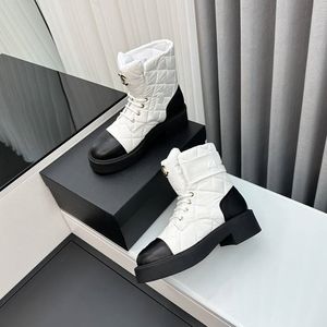 Chanells Work Chaannel Chananel Chanellies Donne di lusso Business Design Boots Anti Slip Knight Boots Martin Boots Cash Sock Boots 011-03