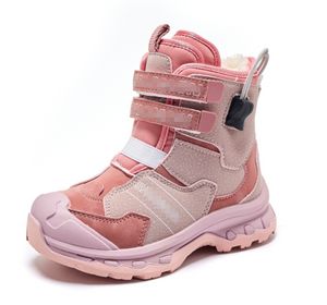 SLM Buty dla dzieci ciepłe buty turystyczne buty Pluszowe buty śniegowe Toddler Treakers zimowe buty dla dziewcząt chłopięce buty świąteczne rozmiar 26-37