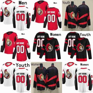 Ottawa Senators Hockey-Trikots 7 Brady Tkachuk 18 Tim Stutzle 57 Shane Pinto 85 Jake Sanderson 61 Derick Brassard 21 Mathieu Joseph 23 Travi