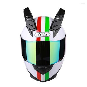 Hełm motocyklowy kask Motocross off Road Moto Casco Men Men Full Face Racing Motorbike