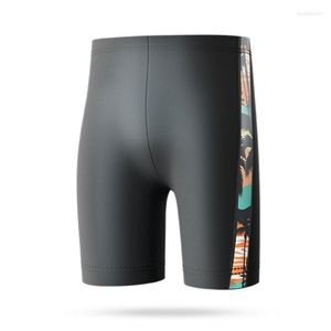 Costumi da bagno da uomo Costume da bagno lungo per pantaloncini da bagno da uomo Bermuda con cappuccio per occhiali Borsa da trasporto Costume da bagno Costume da bagno Desmiit 2023