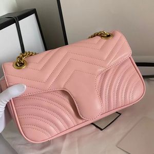 Designer Bag Marmont High Quality Shouler Bag tote Luxury Bag Purses Cross Body Woman Handbag Shoulder Bags Fashion Lady Luxurys Handbag Bags 3 Sizes 02