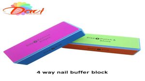 30 pcslot New style Nail buffer block for Nail Art nail file buffer polish smooth with 4 sides1750716