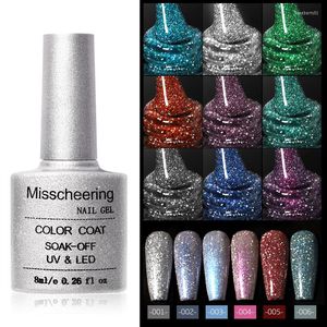 Gel per unghie 8ml Multicolor Soak Off Nails Smalti per manicure Moda Accessori per smalti UV Decorazione artistica