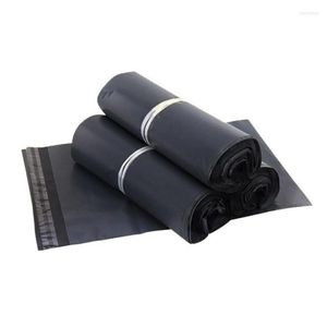 Storage Bags 100PCS Courier Self Adhesive Seal Plastic Bag Black Envelope Mailing
