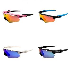 cycle Role Oakleies Occhiali da sole da uomo Designer per donne Occhiali da sole Moda Occhiali da sole classici senza tempo Vetro Pc Radar EV Path NZPE