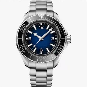 Męskie zegarki 45,5 mm ceramiczna ramka ultra głęboka bez daty flod zapięcie automatyczne mechaniczne projektant mega zegarki Orologi di Lusso luksusowy mistrz zegarek na rękę Orologio