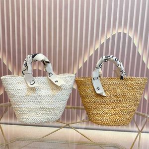 Trendy Straw Beach Bags Cle Tasarımcı Çanta Kadın Yaz Saman Dokuma Tote Çanta Totes Lüks El çantası Klasik Klasik Büyük Kapasite Çantaları 230420