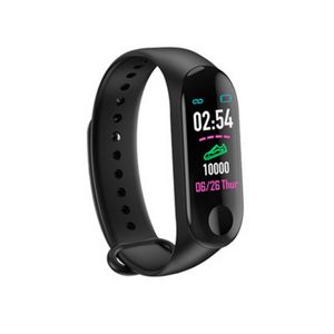 D3 Akıllı Bilezik Bluetooth Uyumlu Fitness Tracker Sports Saat Kalp Hızı Monitör IOS için Kan Basıncı Akıllı Bilezik