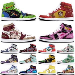 DIY classics new customized basketball shoes 1s sports outdoor for men women antiskid anime comfortable Versatile figure sneakers 36-48 MJEXX70037_44
