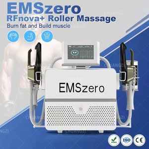 Altro body sculpting Nuovo arrivo Massaggio con rullo a sfera interna profonda + EMSZERO RF Terapia con sfera rotante Micro vibrazione Body Contouring Dispositivo dimagrante per la riduzione del grasso