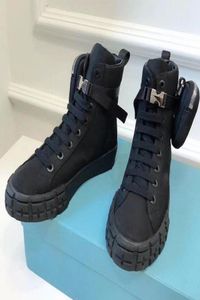 Дизайнерская обувь колесо Renylon High Top Men Men Women Flat Sneakers Shoes Fahion Fahion White Black Class Laceup Trainers с 1342534