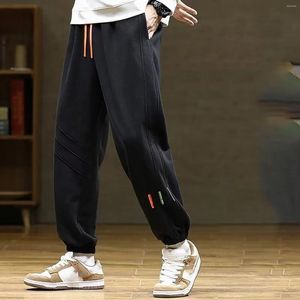 Herren Hosen Frühling Herbst Baggy Jogginghose Bunte Kordelzug Baumwolle Trainning Jogger Schnüren Casual