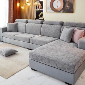 Stuhlhussen Dicker Kissenbezug Ausgestattetes Sofa Für Wohnzimmer Waschbarer Stretch-Jacquard-Sitzmöbelschutz Schnitt