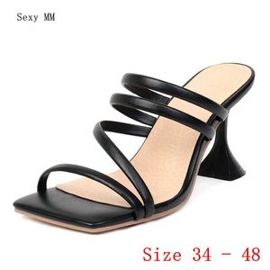 Sandalet Slingbacks Kadın Yüksek Topuk Sandalet Ayakkabı Kadın Yüksek Topuklu Gladyatör Sandalet Pompaları Artı Boyut 34 40 41 42 43 44 45 46 47 48 Z0420