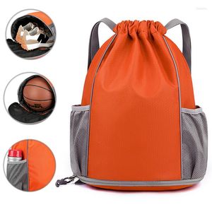 Outdoor-Taschen, tragbare Sporttasche, Basketball-Rucksack, Mann, wasserdicht, Fitnessstudio, für Frauen, Fitness, mit Schuhfach