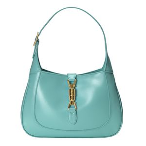 Jackie 1961 Torba projektantka Half Moon podnarm torba na ramię Cross Body Body Mini Bag Women Złota Złota Złota z odłączonym paskiem przedłużającym 02