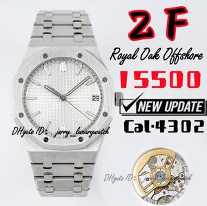 ZF Luxury Men's Watch 15500 v3 Versão perfeita 41x10.4mm! 