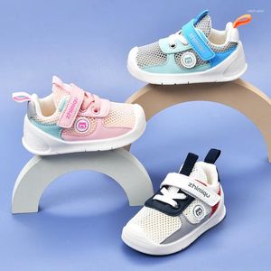 First Walkers Baby Sandals Boys' Summer Toddler Shoes 0-1-2 Years Old Non-slip Soft Soled Net For Girls Mesh Sports