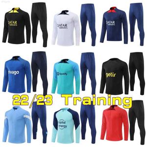 Jogging Futbol Kiti Erkek Çocuk Kids Ceket Trailtsuits Çocuk Giyim 23 23 Eğitim Gömlek Futbol Sureti Çocuklar Chandal Mbappe Haaland Je E07J