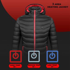 Jackets de caça áreas aquecendo mulheres outono de inverno casaco inteligente jaqueta elétrica USB para acampar para caminhada de luta longa com mangas de manga