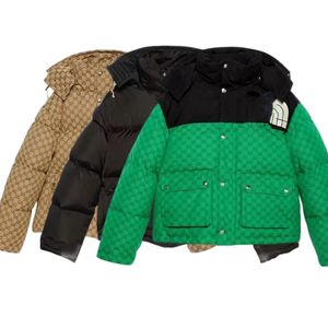 폭격기 재킷 아래로 복어 코트 G 인쇄 어깨 5xl 다운 재킷 지퍼 두꺼운 디자이너 재킷 오리 다운 채우기 여성 도매 2 조각 5% 할인