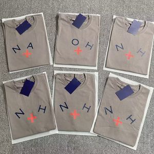 Noah NYC Core Original Charcoal Grey Cross Logo Amerikanische Freizeitmodemarke Loose Cotton Kurzärmel T-Shirt Mann