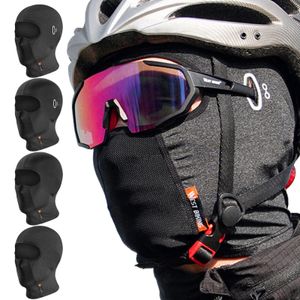 Glasögon hål balaclava mössor Vinter varmare ansikte UV -blockering Maskcykel Motorcykelhanddukhuvud MAN EAR MAFFS Hjälmfoder Bandana