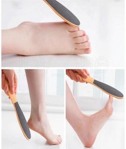 Wood Foot Skin Foot Clean Scruber Hard Skin Remover Pedicure Brush Healthy Dead Skin Remover Feet Care Nail Tool Foot Rasps2908850